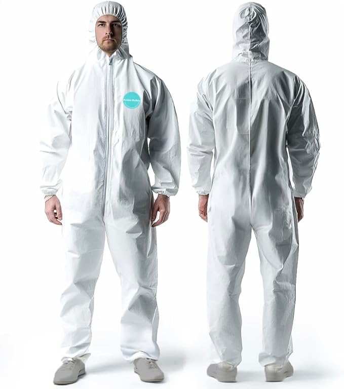 Best DuPont TY122S 2XL Disposable Tyvek Coverall Suit – Industrial & Scientific Protective Gear for Maximum Safety