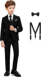 Best Boys’ 6-Piece Formal Slim Fit Suit Set – Style, Comfort & Value for Special Occasions