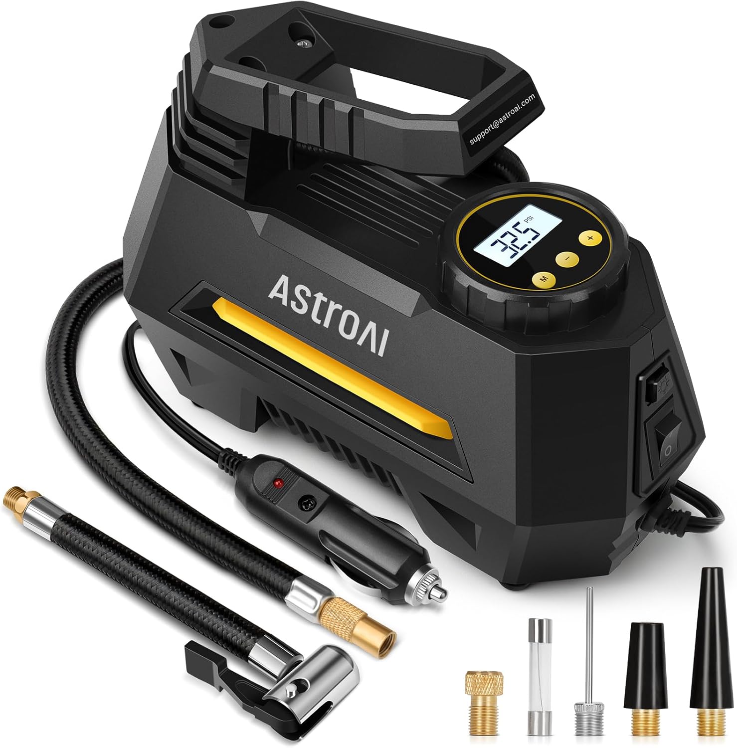 Best Portable Air Compressor – Car Tire Pump with Digital Dual Screen (2025 Buyer’s Guide)