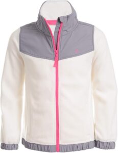 Best Nautica Girls’ Full-Zip Fleece Jacket: Lightweight, Cozy & Wind-Resistant