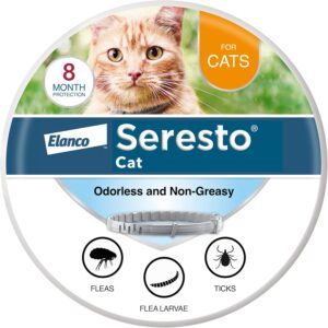 Best Seresto Cat Flea & Tick Collar – Vet-Recommended, 8 Months of Protection