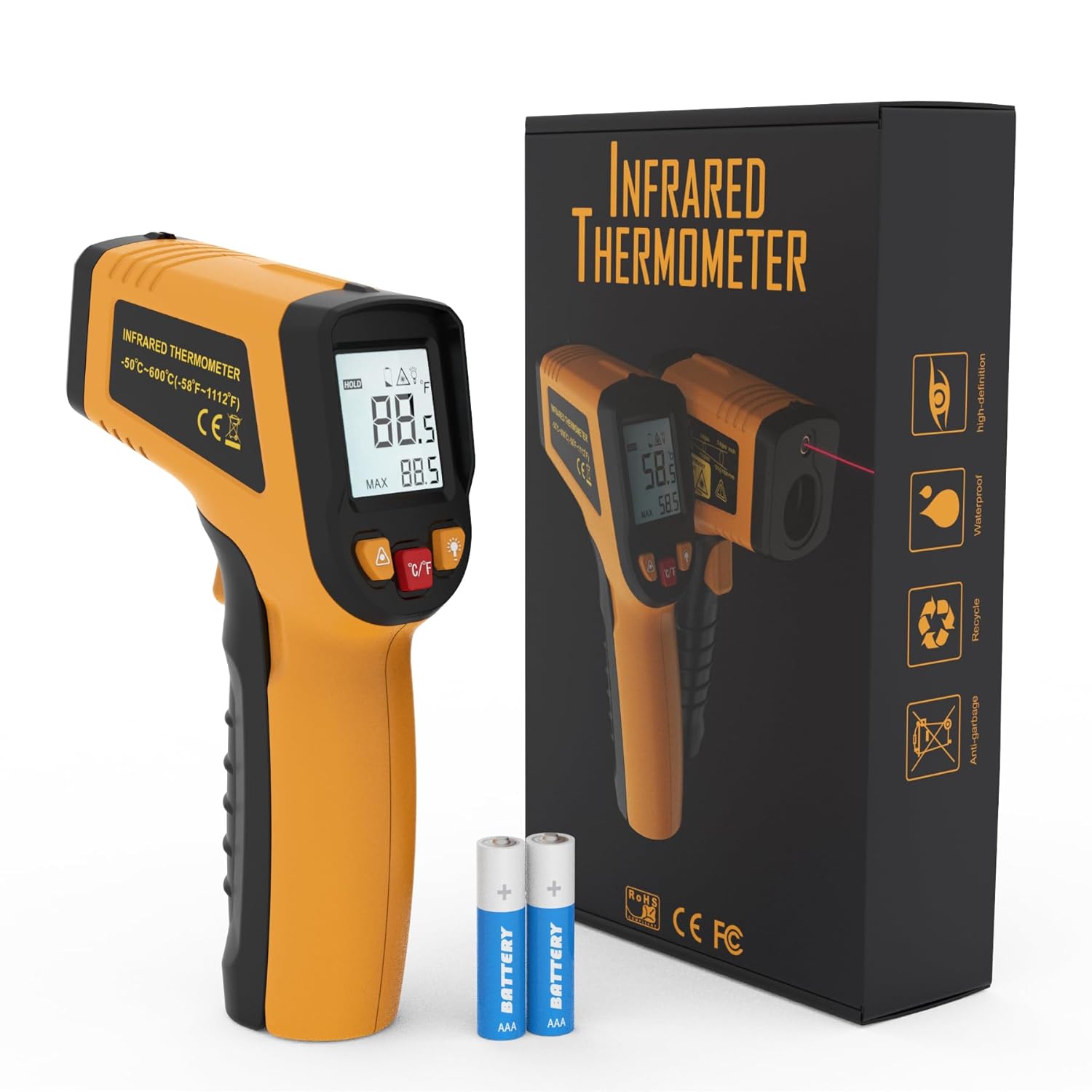 Best Etekcity Infrared Thermometer Temperature Gun 800 – Precision, Speed, and Versatility in One Tool
