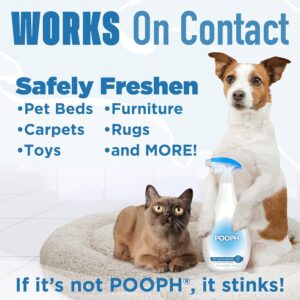 Best Pooph Pet Odor Eliminator – 32oz Spray (2-Pack)