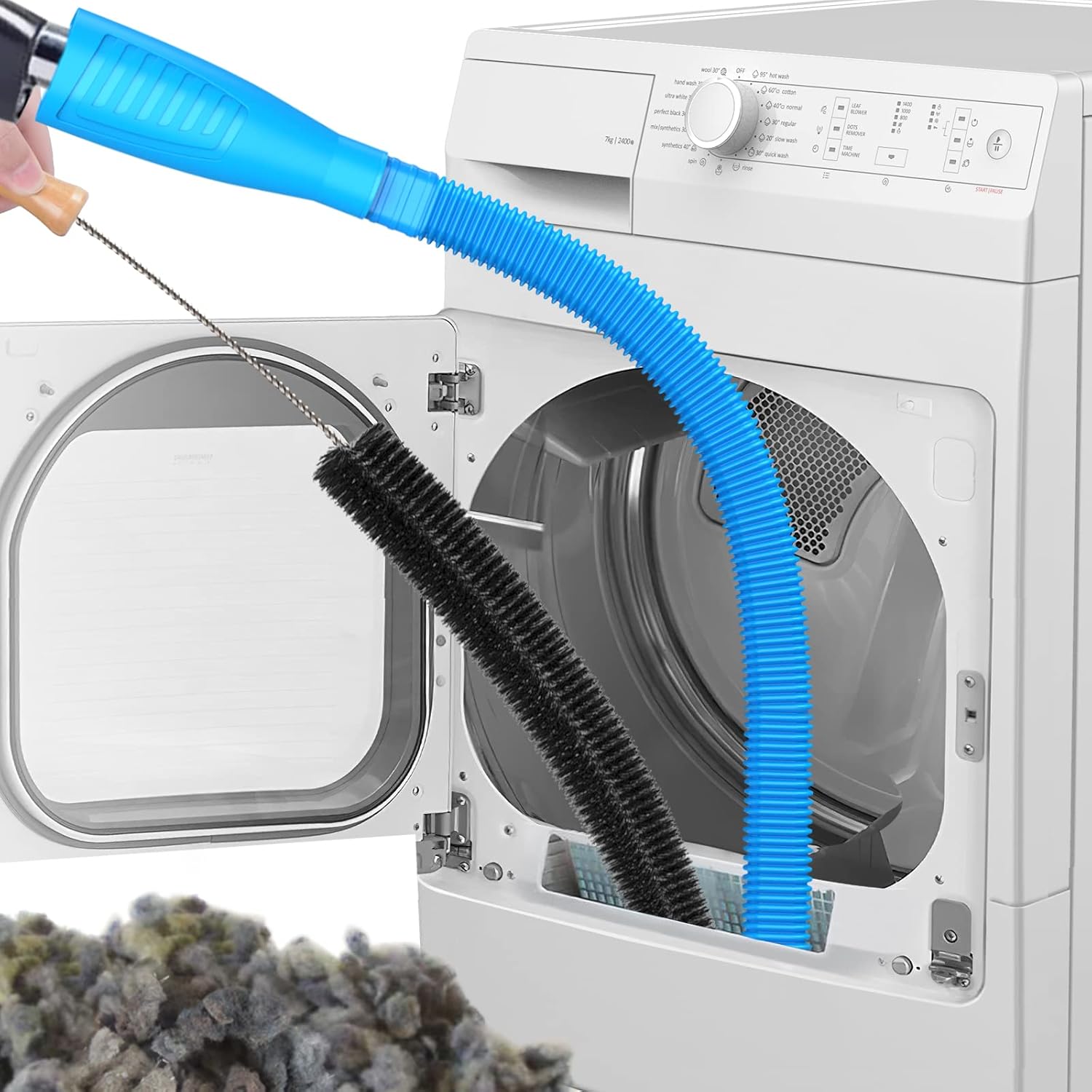 Best Sealegend 2-Piece Dryer Vent Cleaner Kit – Keep Your Dryer Safe & Efficient