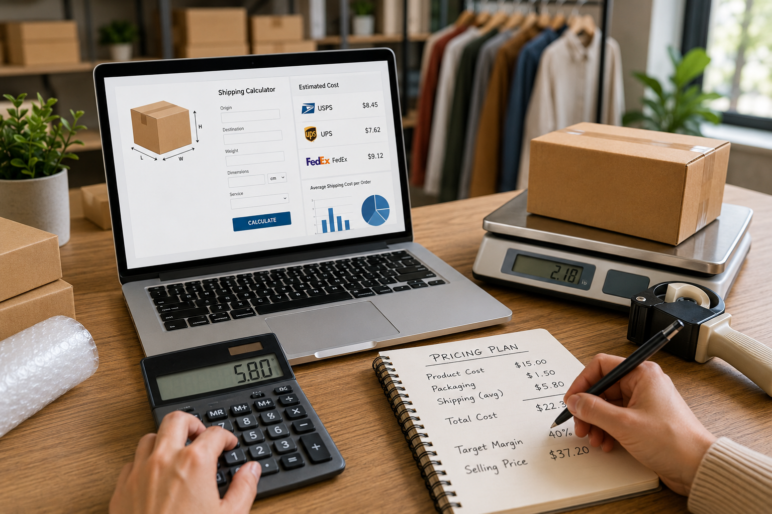 How to Use a Shipping Cost Calculator to Plan Smarter E-Commerce Pricing Strategies