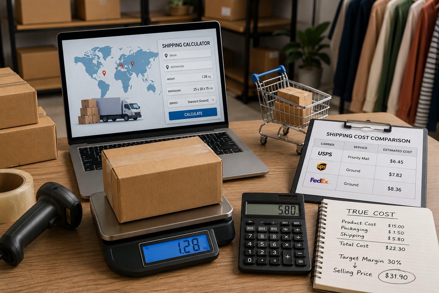 E-Commerce Pricing Strategy: Using Shipping Cost Calculators the Right Way