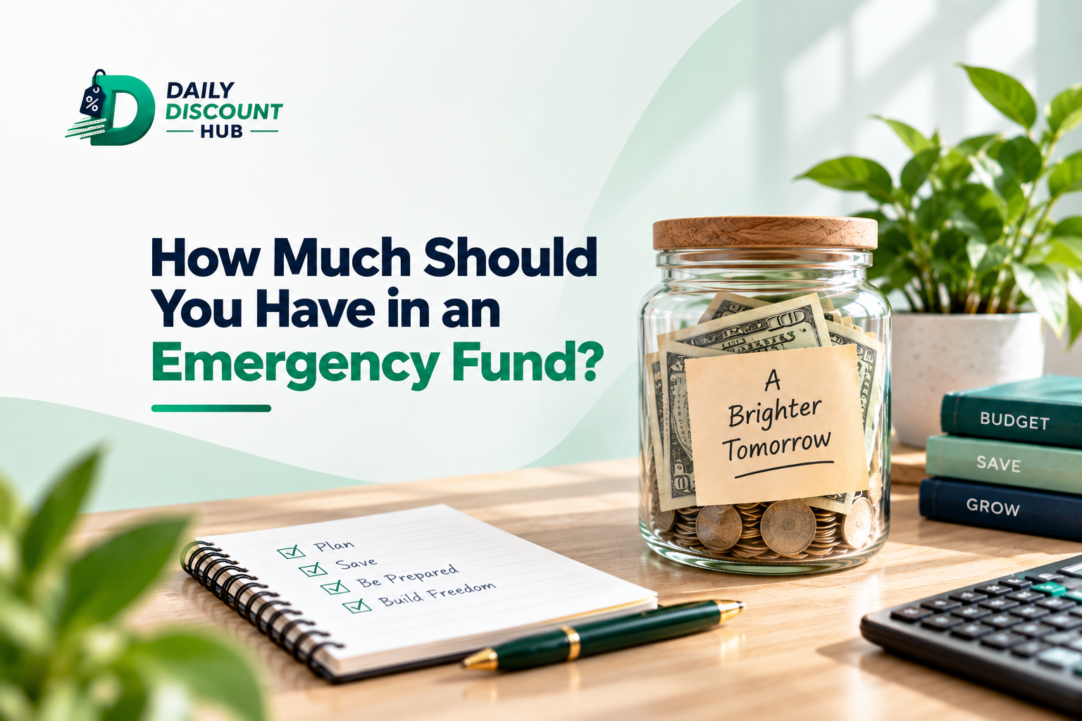 How Much Should You Have In An Emergency Fund Feature Image